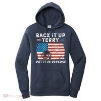 Back Up Terry Put It In Reverse 4th July Us Flag Fireworks Women's Hoodie thumb 0