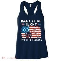 Back Up Terry Put It In Reverse 4th July Us Flag Fireworks Women's Tank Top thumb 0