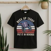 Back Up Terry Put It In Reverse Firework Vintage 4th Of July T-Shirt thumb 2