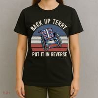 Back Up Terry Put It In Reverse Firework Vintage 4th Of July T-Shirt thumb 4