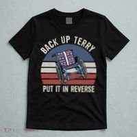 Back Up Terry Put It In Reverse Firework Vintage 4th Of July T-Shirt thumb 5