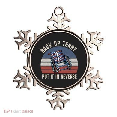 Back Up Terry Put It In Reverse Firework Vintage 4th Of July Ornament