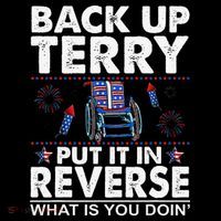Back Up Terry Put It In Reverse Firework Funny 4th Of July Women's Hoodie thumb 2