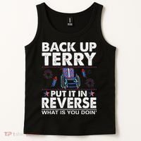 Back Up Terry Put It In Reverse Firework Funny 4th Of July Tank Top thumb 2