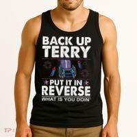 Back Up Terry Put It In Reverse Firework Funny 4th Of July Tank Top thumb 3