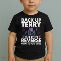 Back Up Terry Put It In Reverse Firework Funny 4th Of July Toddler T-Shirt thumb 2
