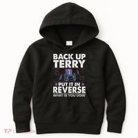 Back Up Terry Put It In Reverse Firework Funny 4th Of July Kids Hoodie thumb 0