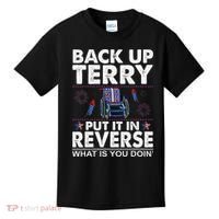 Back Up Terry Put It In Reverse Firework Funny 4th Of July Kids T-Shirt thumb 0