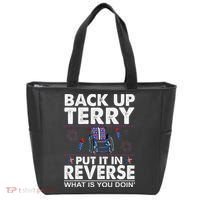 Back Up Terry Put It In Reverse Firework Funny 4th Of July Tote Bag thumb 0