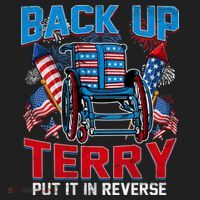Back Up Terry Put It In Reverse Funny 4th Of July Fireworks Tumbler thumb 3