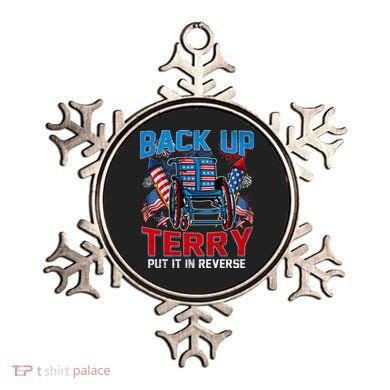 Back Up Terry Put It In Reverse Funny 4th Of July Fireworks Ornament