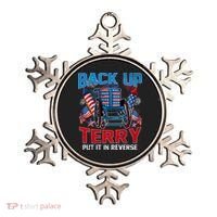 Back Up Terry Put It In Reverse Funny 4th Of July Fireworks Ornament thumb 0