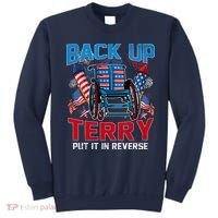 Back Up Terry Put It In Reverse Funny 4th Of July Fireworks Sweatshirt thumb 0