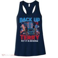 Back Up Terry Put It In Reverse Funny 4th Of July Fireworks Women's Tank Top thumb 0