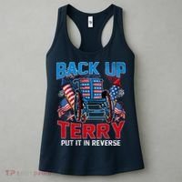 Back Up Terry Put It In Reverse Funny 4th Of July Fireworks Women's Tank Top thumb 3