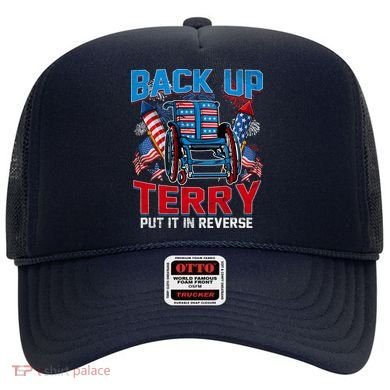 Back Up Terry Put It In Reverse Funny 4th Of July Fireworks Hat