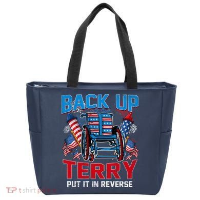 Back Up Terry Put It In Reverse Funny 4th Of July Fireworks Tote Bag