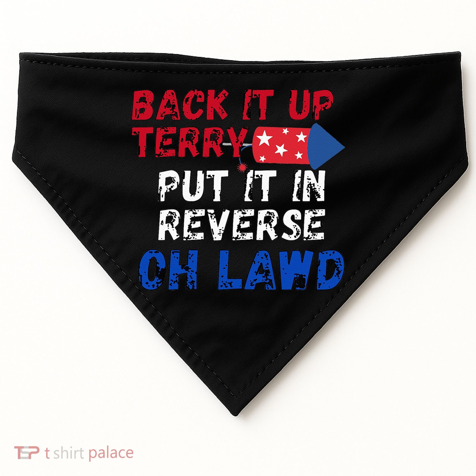 Back Up Terry 4th Of July For Men USA-Made Doggie Bandana