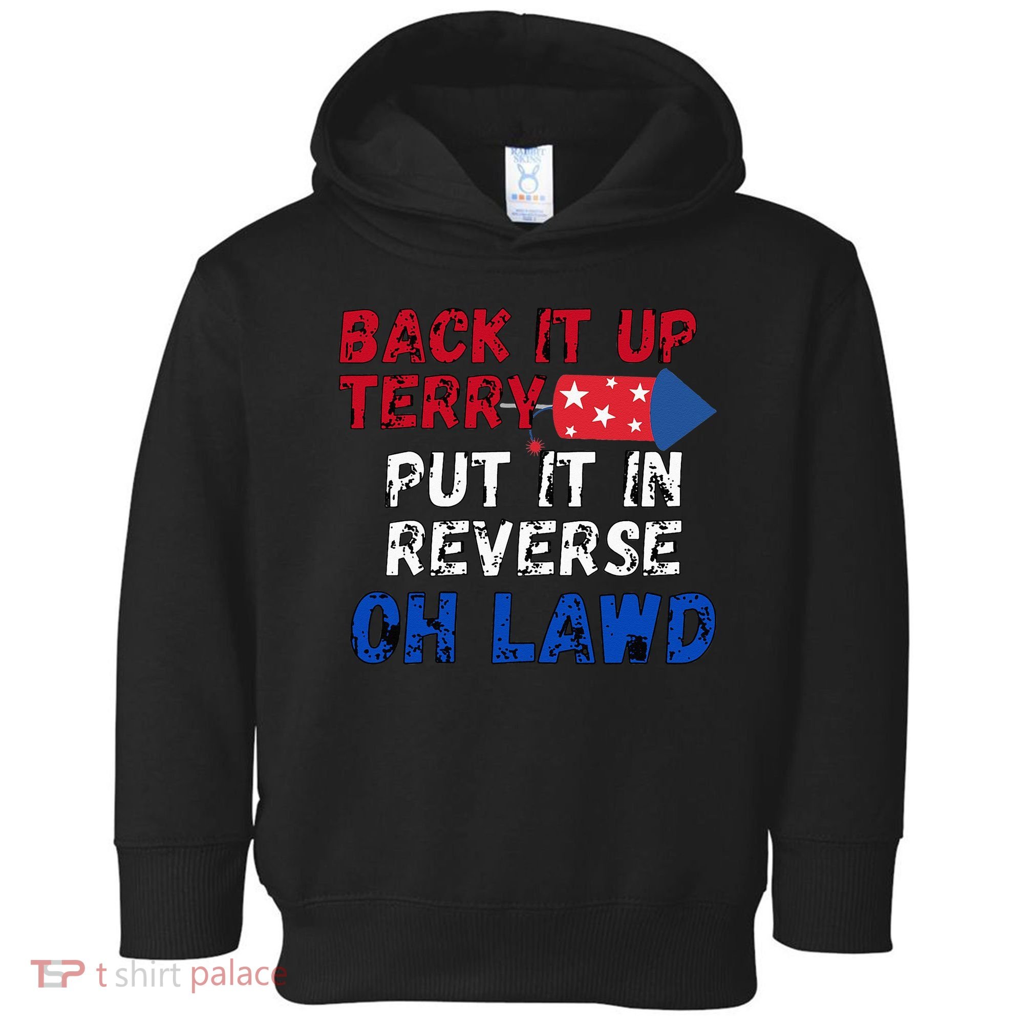 Back Up Terry 4th Of July For Men Toddler Hoodie