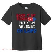 Back Up Terry 4th Of July For Men Toddler T-Shirt thumb 0