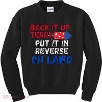 Back Up Terry 4th Of July For Men Kids Sweatshirt thumb 0