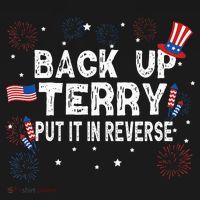 Back Up Terry Put It In Reverse Funny 4th Of July Pajama Set thumb 2