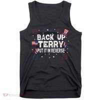 Back Up Terry Put It In Reverse Funny 4th Of July Tank Top thumb 0