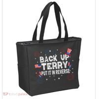 Back Up Terry Put It In Reverse Funny 4th Of July Tote Bag thumb 2