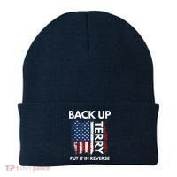 Back Up Terry Put It In Reverse Funny 4th of July Beanie thumb 0
