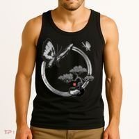 Butterflies And Bonzai Tree Japanese Ink Tank Top thumb 3