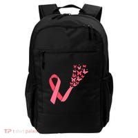 Butterfly Burst Breast Cancer Ribbon Backpack thumb 0