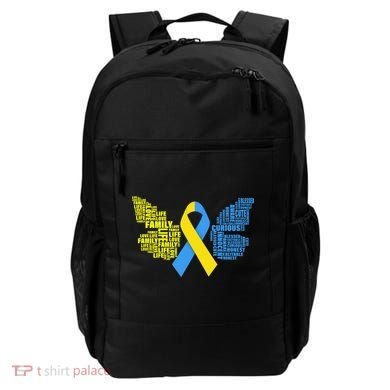 Butterfly Down Syndrome Inspiring Words Backpack