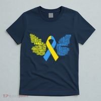 Butterfly Down Syndrome Inspiring Words T-Shirt thumb 5