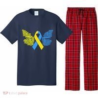 Butterfly Down Syndrome Inspiring Words Pajama Set thumb 0