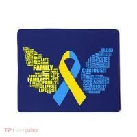 Butterfly Down Syndrome Inspiring Words Mousepad thumb 0