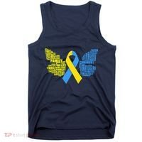 Butterfly Down Syndrome Inspiring Words Tank Top thumb 0
