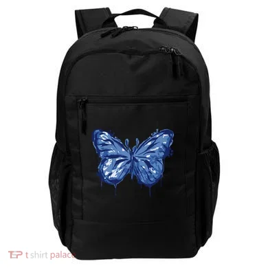 Butterfly Ink Dripping Backpack
