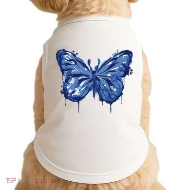 Butterfly Ink Dripping Doggie Tank