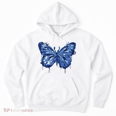 Butterfly Ink Dripping Hoodie
