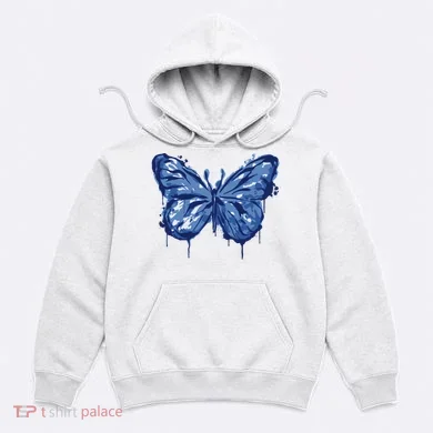 Butterfly Ink Dripping Hoodie