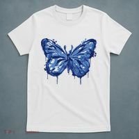 Butterfly Ink Dripping T-Shirt thumb 5
