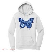 Butterfly Ink Dripping Women's Hoodie thumb 0