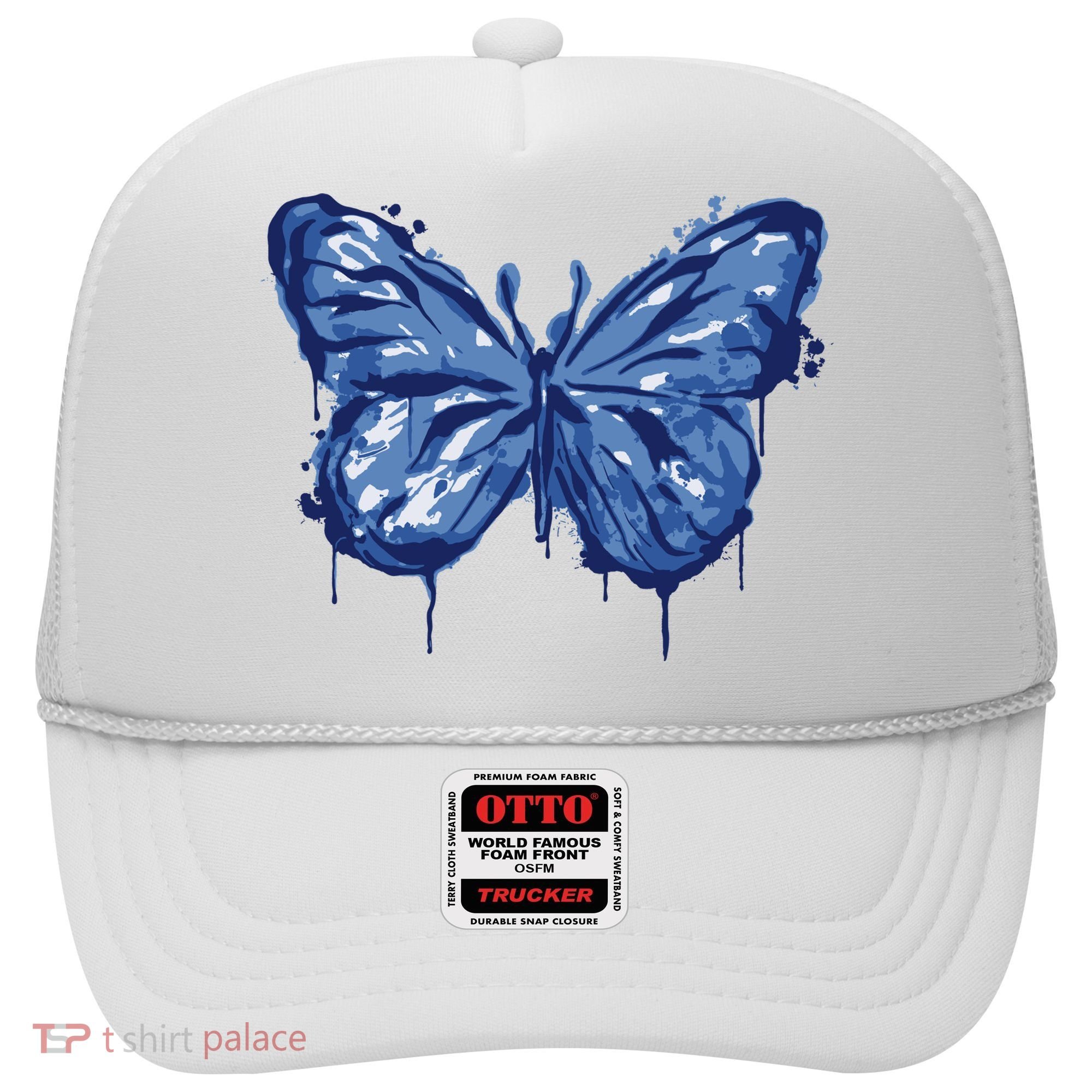 Butterfly Ink Dripping Hat
