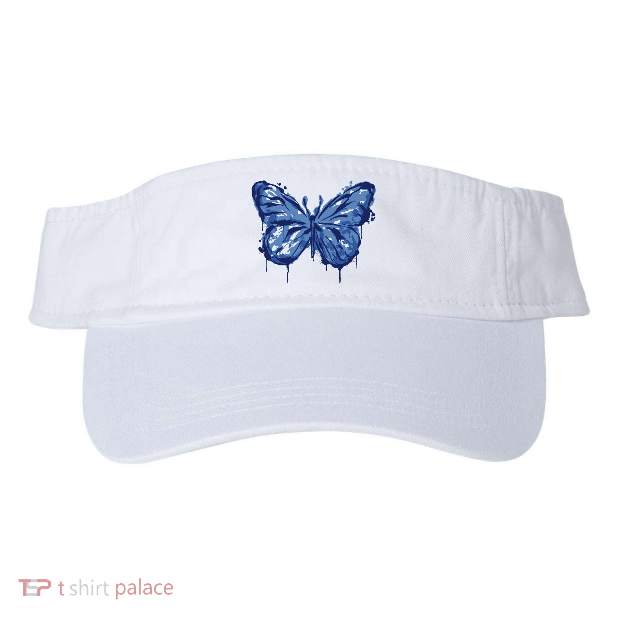Butterfly Ink Dripping Visor