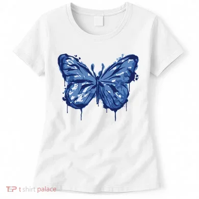 Butterfly Ink Dripping Women's T-Shirt