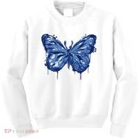 Butterfly Ink Dripping Kids Sweatshirt thumb 0