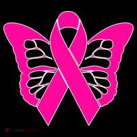 Butterfly Ribbon Breast Cancer Hoodie thumb 7