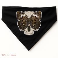 Butterfly Skull Moth USA-Made Doggie Bandana thumb 0