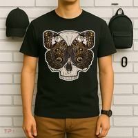 Butterfly Skull Moth T-Shirt thumb 6