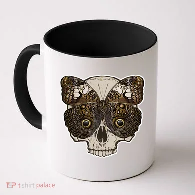 Butterfly Skull Moth Coffee Mug